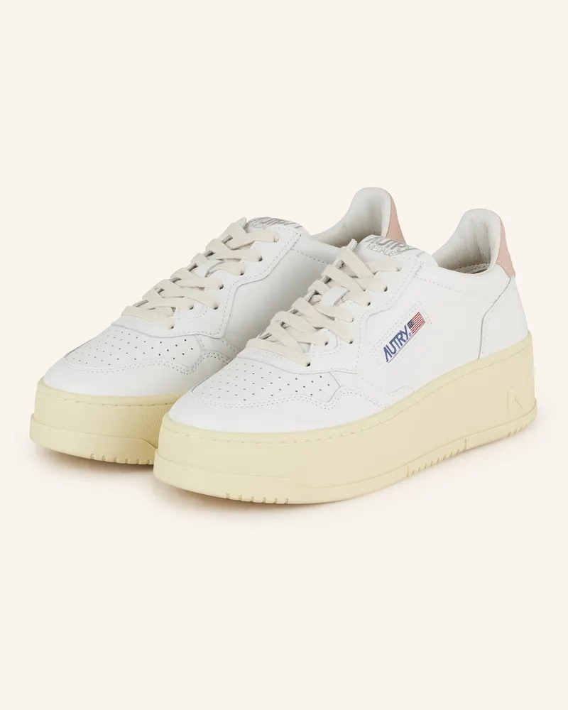 AUTRY Sneaker PLATFORM LOW LL Weiss