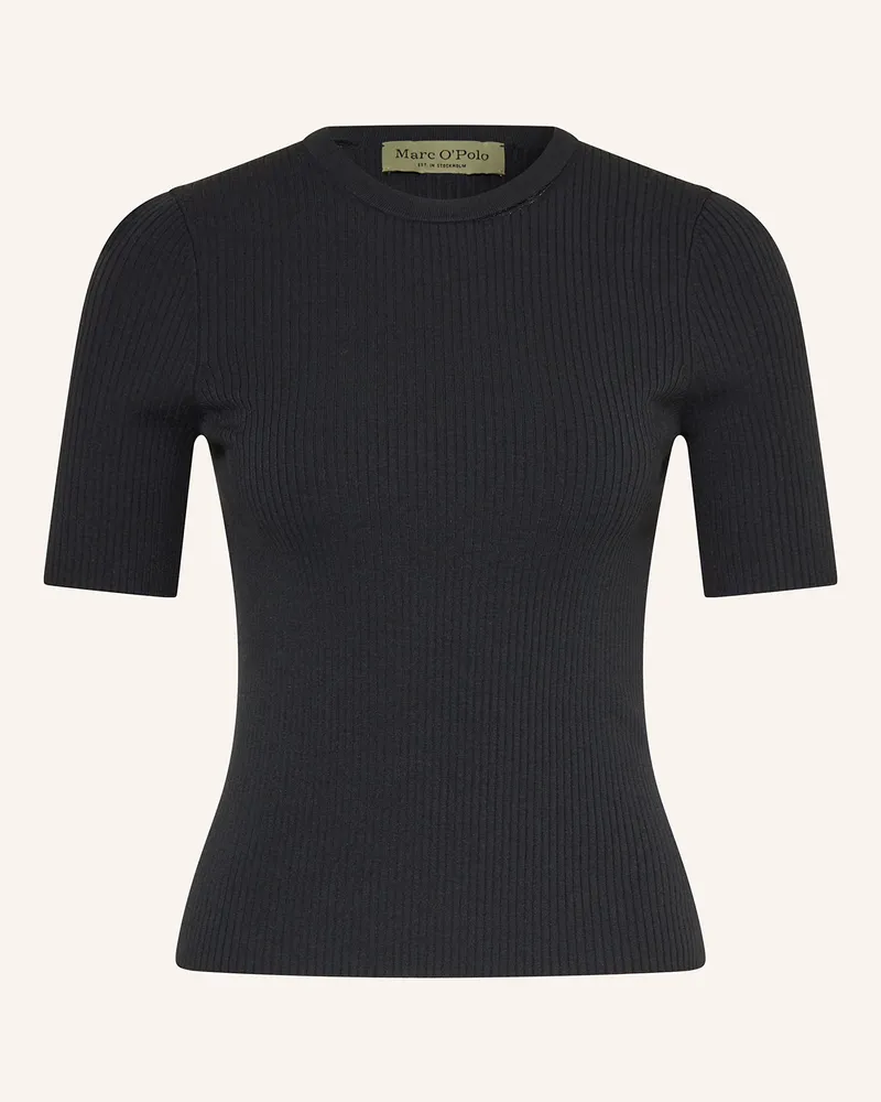 Marc O'Polo Strickshirt Dunkelblau