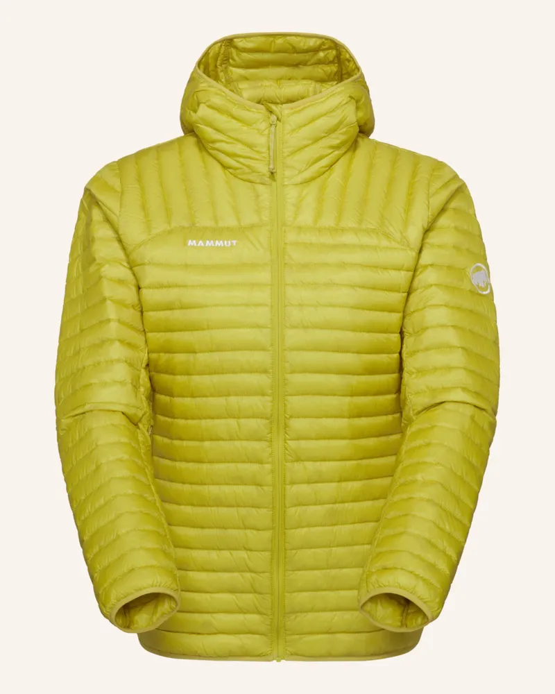 Mammut Daunenjacke  Broad Peak Light Miz Kapuze gelb Gelb