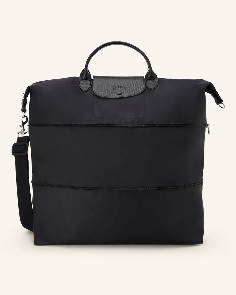 Longchamp Weekender Le Pliage schwarz Schwarz