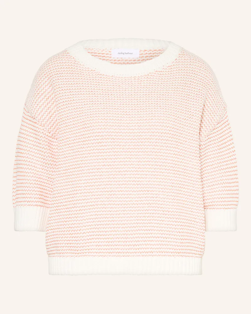 Darling Harbour Strickbluse orange White