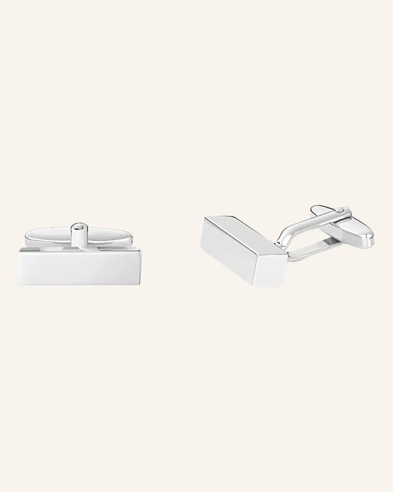 Wempe Fine Jewelry Manschettenknöpfe Basics silber Silber