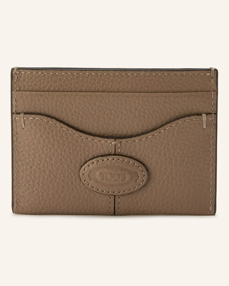 TOD'S Kartenetui braun Taupe