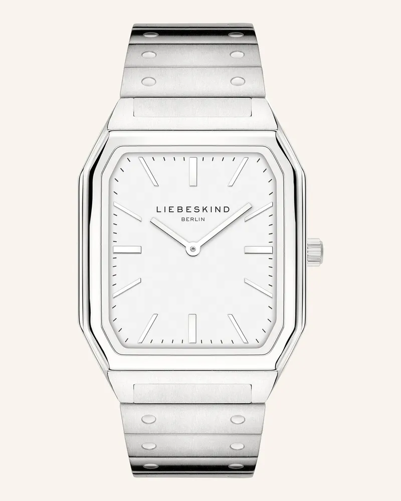 Liebeskind Armbanduhr  aus  Edelstahl Silber