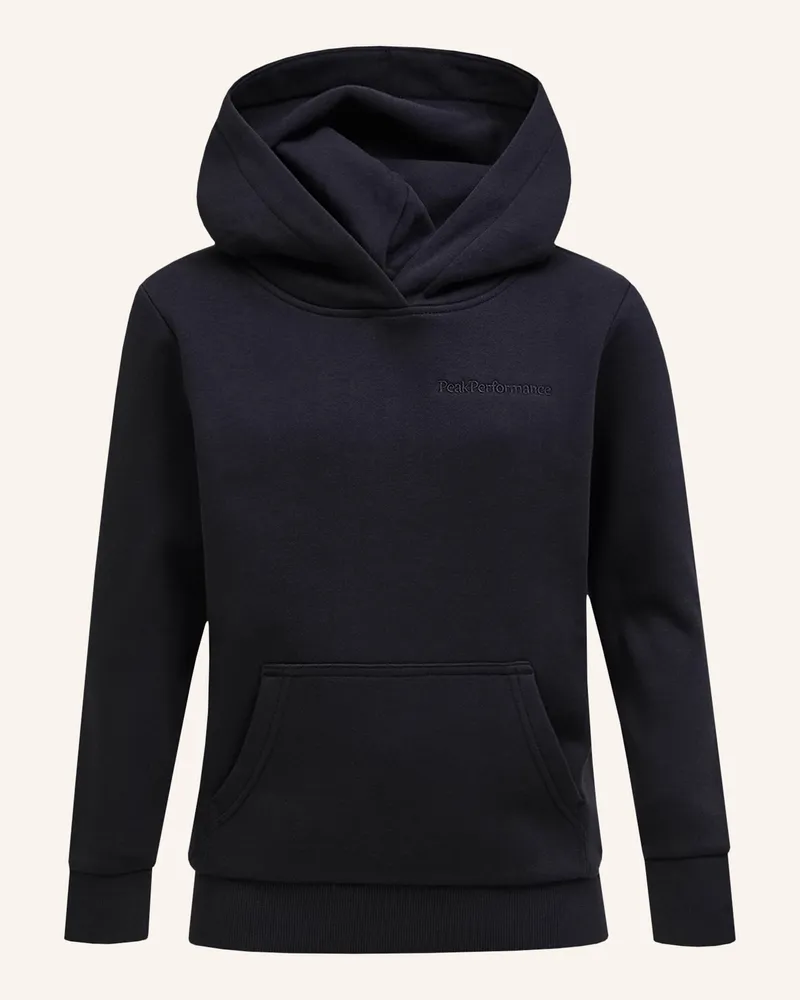 Peak Performance Kapuzensweatshirt schwarz Schwarz