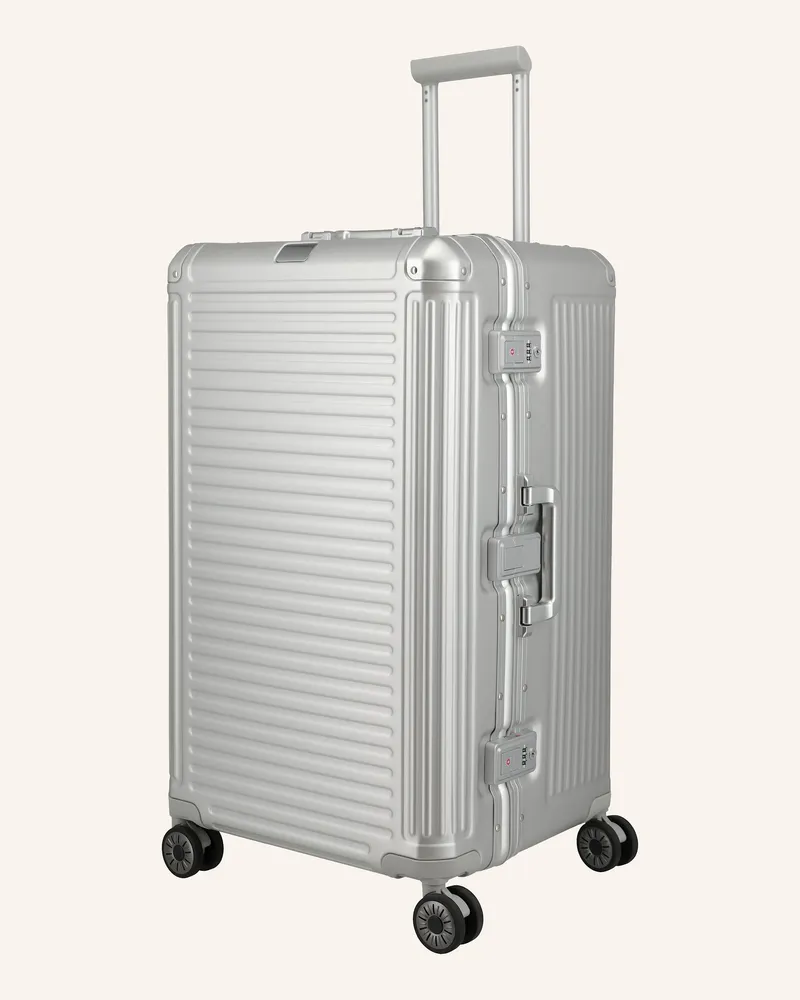 Travelite Trolley NEXT 4W TRUNK L Silber