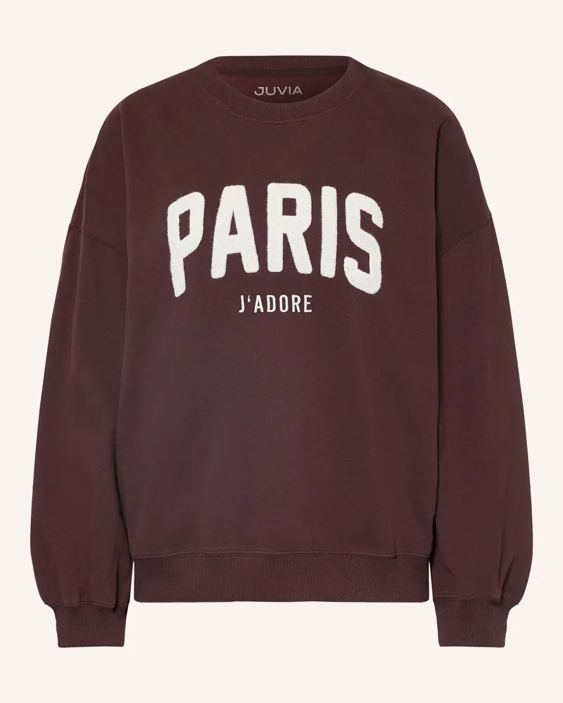 Juvia Sweatshirt Vicky rot Dunkelrot