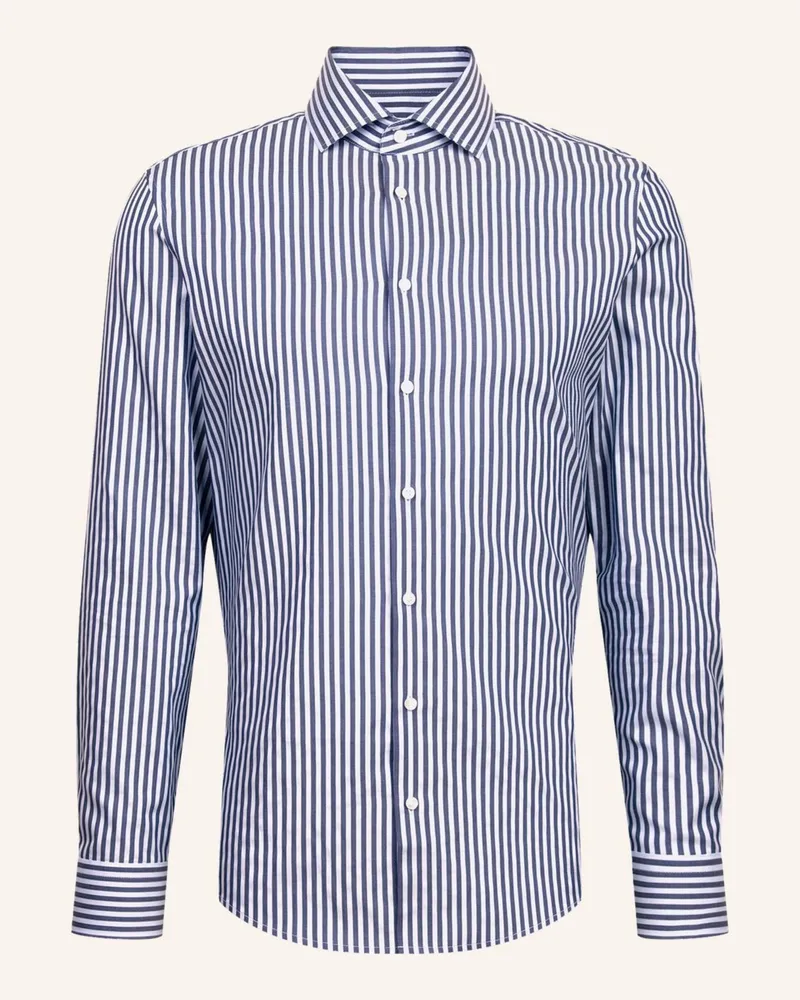 Seidensticker Business Hemd Slim Fit Dunkelblau