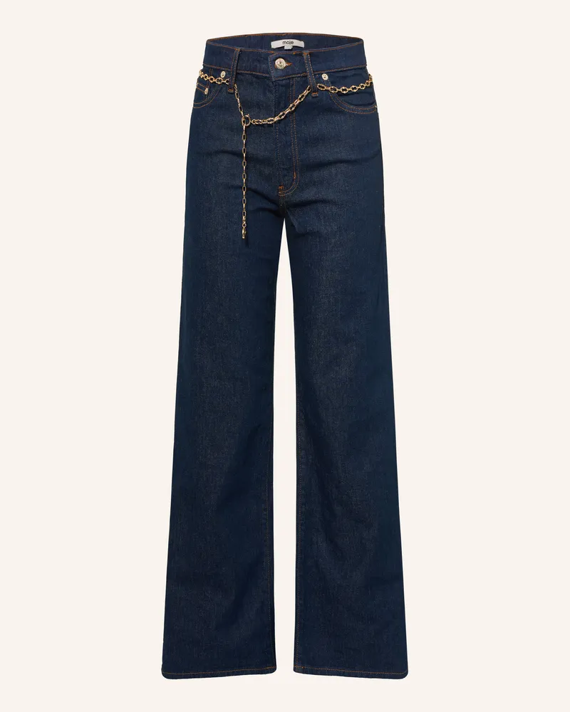 Maje Wide Leg Jeans blau 0103