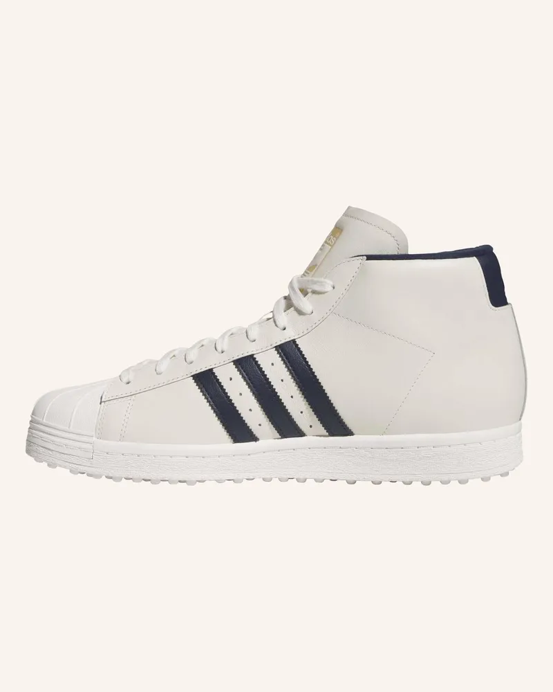 adidas PRO MODEL MIDCUT SPIKELESS GOLFSCHUHE Weiss