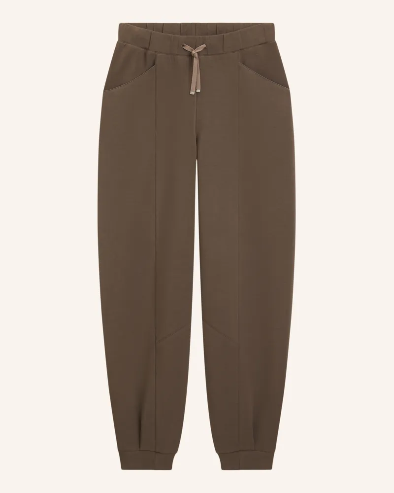 HUGO BOSS Casual Hose EDAREA Relaxed Fit Schwarz