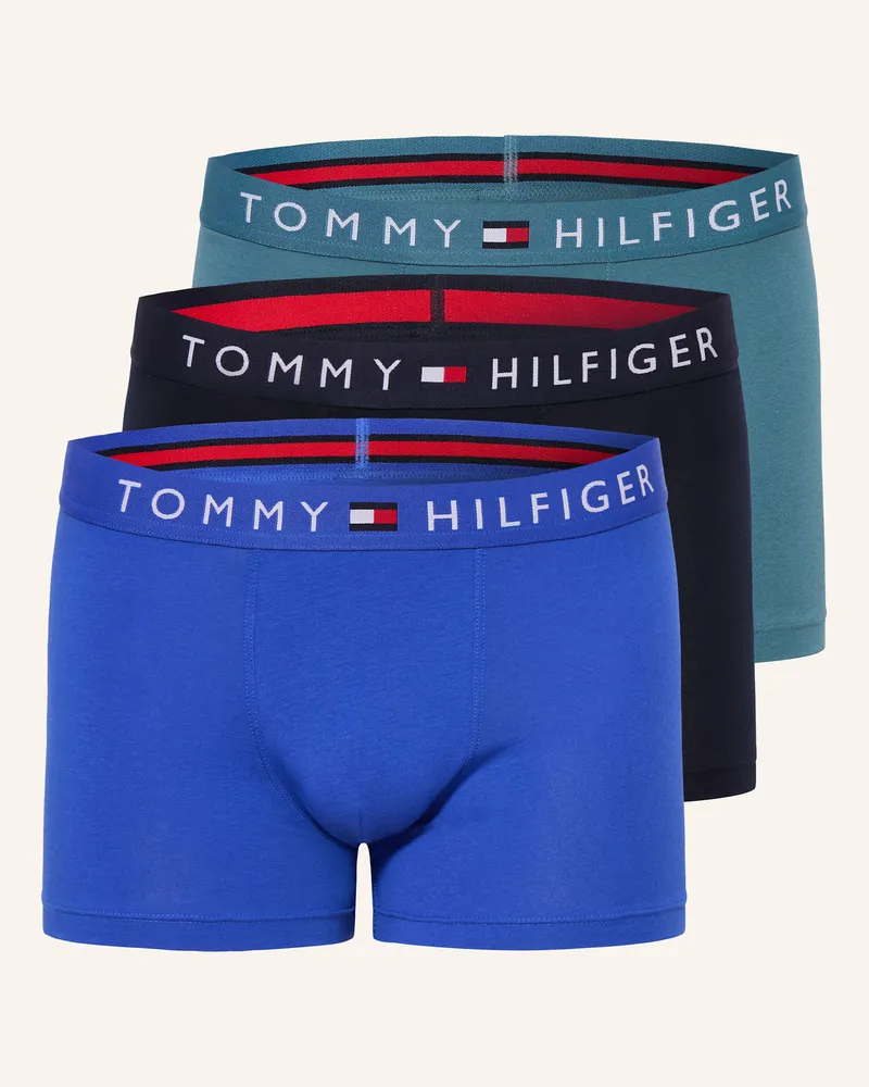 Tommy Hilfiger 3er-Pack Boxershorts Blau