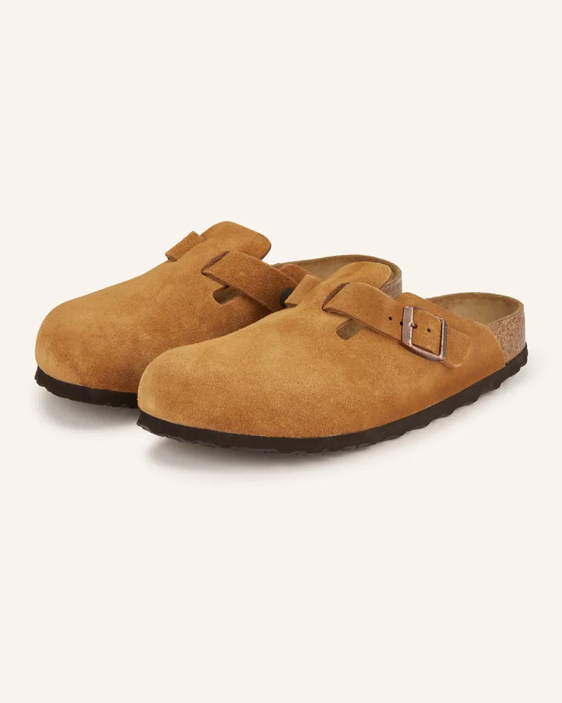 Birkenstock Pantoletten BOSTON Cognac