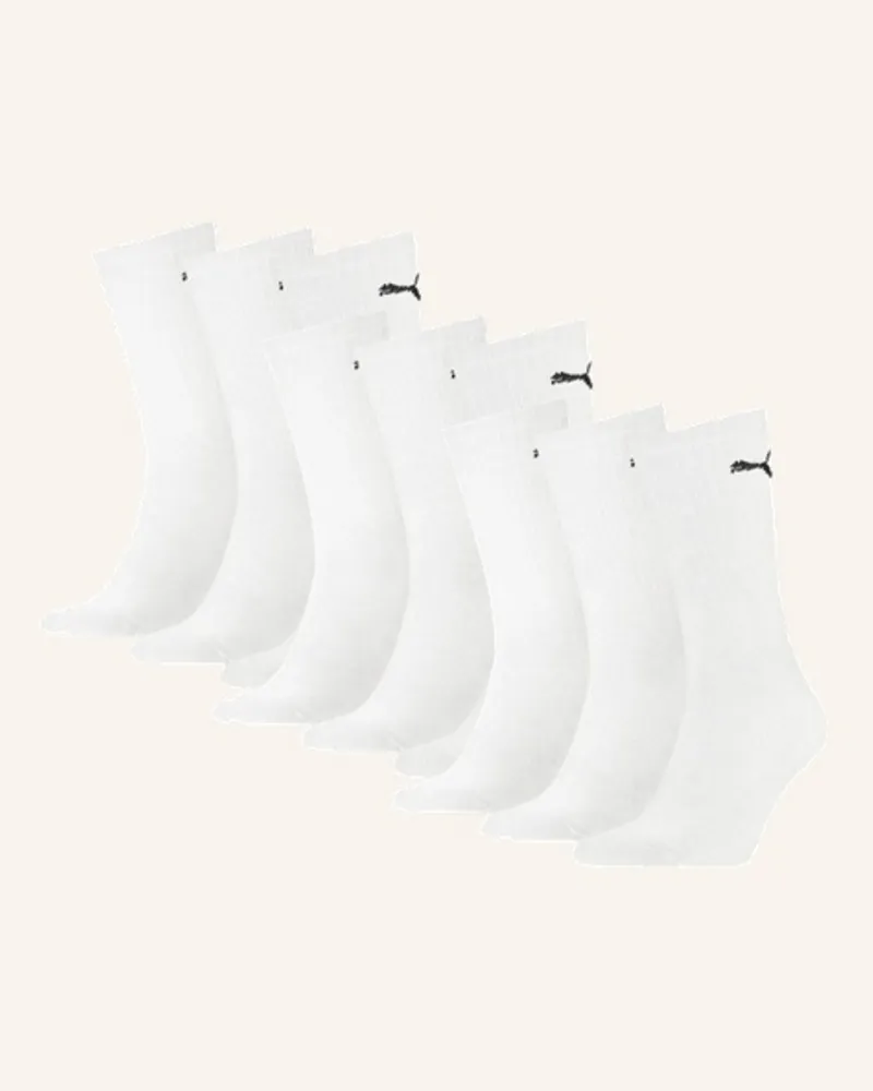 Puma 9er-Pack Sportsocken Regular Crew weiss Weiss