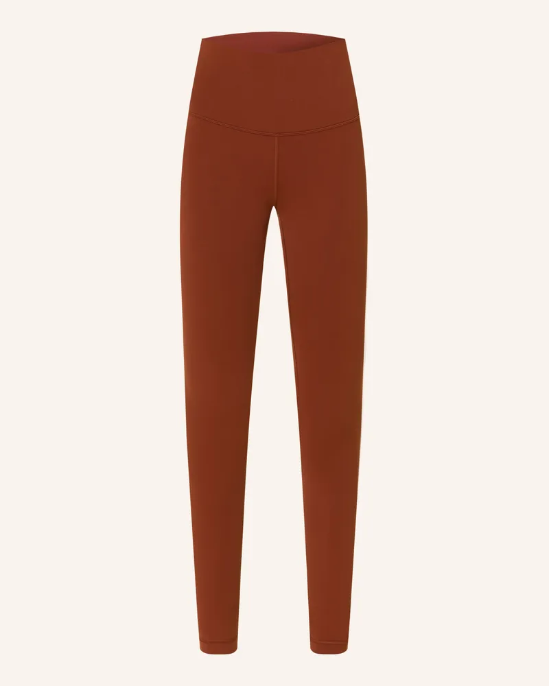 LULULEMON Tights Align™ Hr 28in rot Dunkelrot