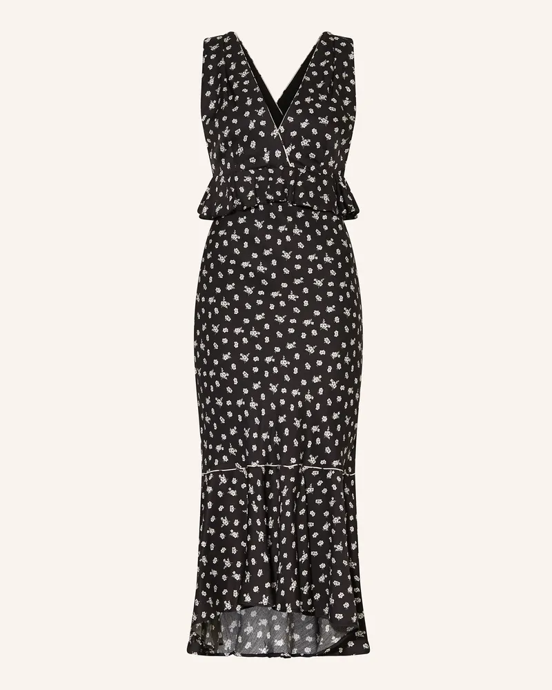 Claudie Pierlot Satinkleid Schwarz