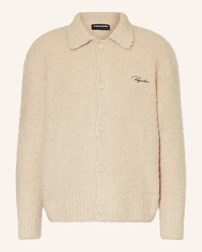 PEGADOR Strickjacke SIGNAR Hellbraun