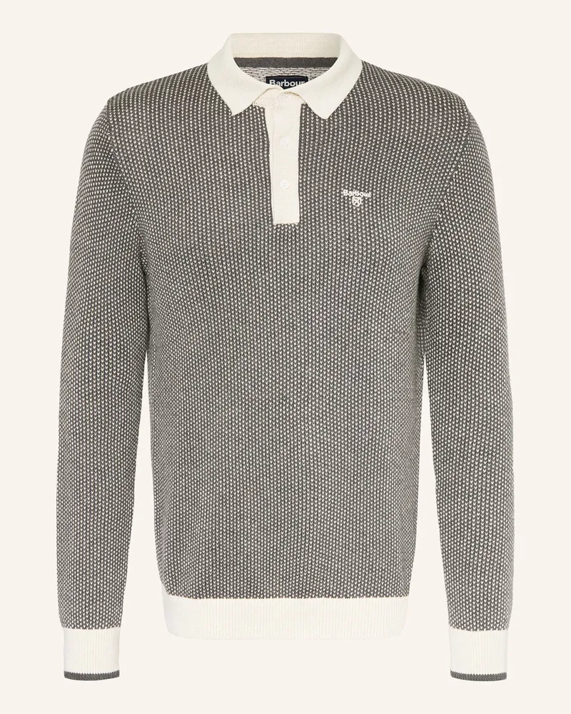 Barbour Strick-Poloshirt DECTON Creme