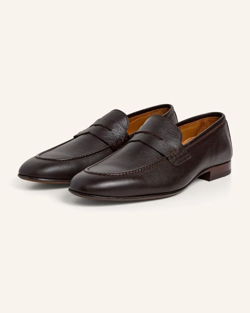 Hackett Loafer REGAL SADDLE Dunkelbraun