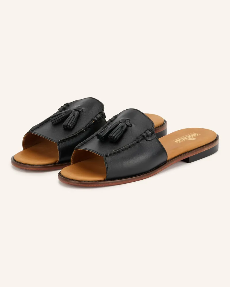 Sebago Pantoletten Will schwarz Schwarz