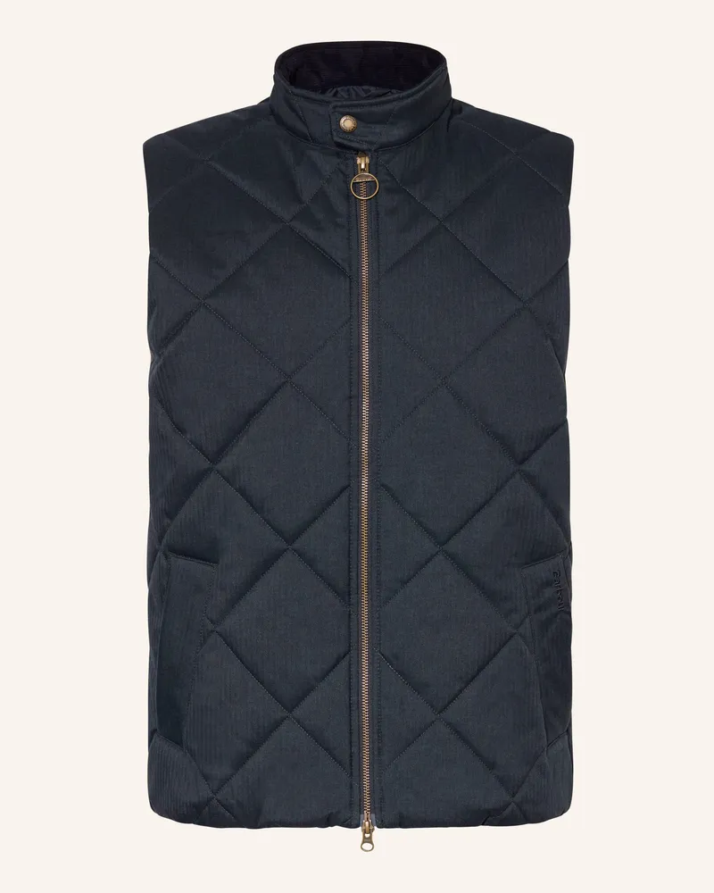 Barbour Steppweste Harrington Gil blau Dunkelblau