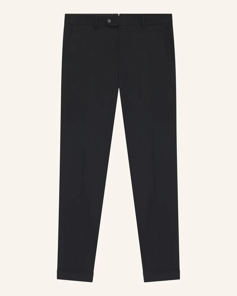 HUGO BOSS Business Hose H-Genius-Tu-Wg-262f Slim Fit schwarz Schwarz