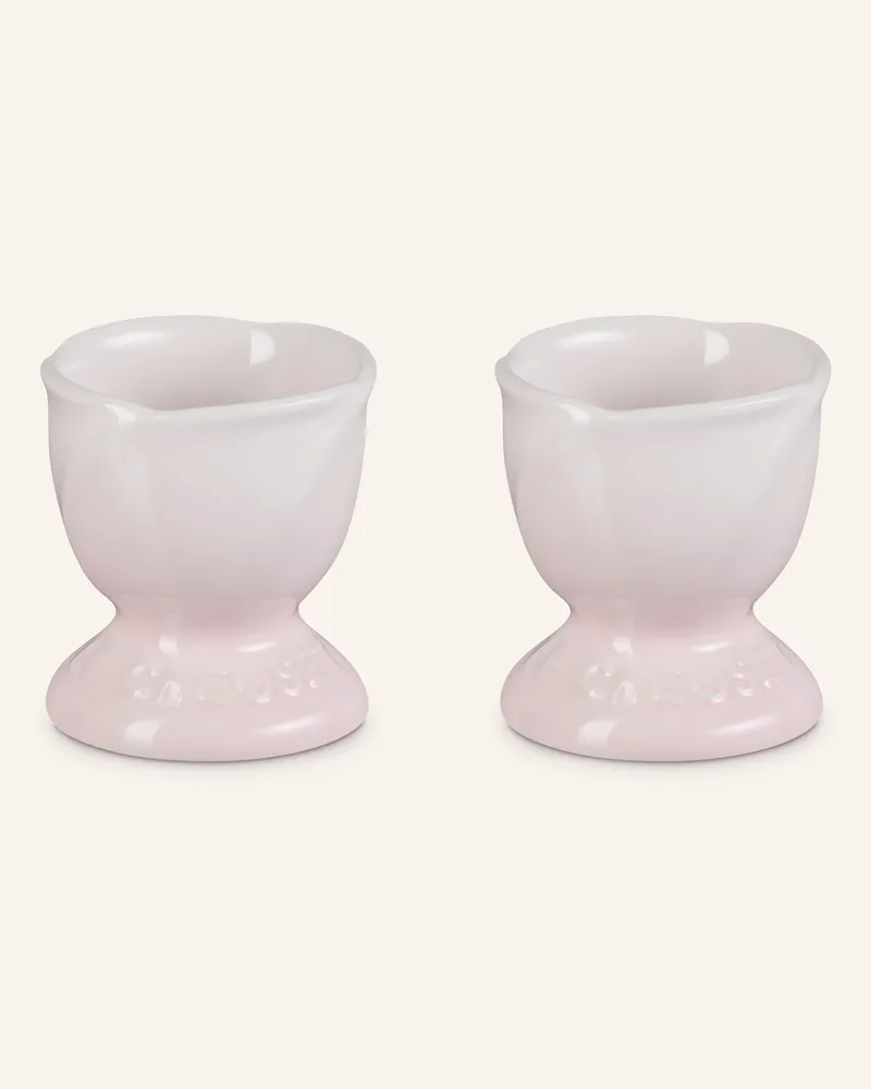 Le Creuset 2er-Set Eierbecher JARDIN Shell