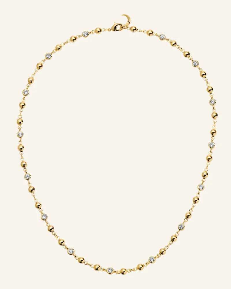 Lili Claspe Halsketten Ella Chain By Glambou gold Gold