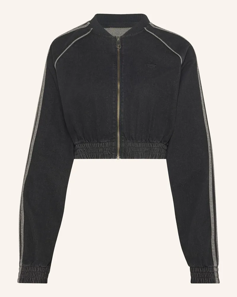 adidas Sst Denim Track Top schwarz Schwarz