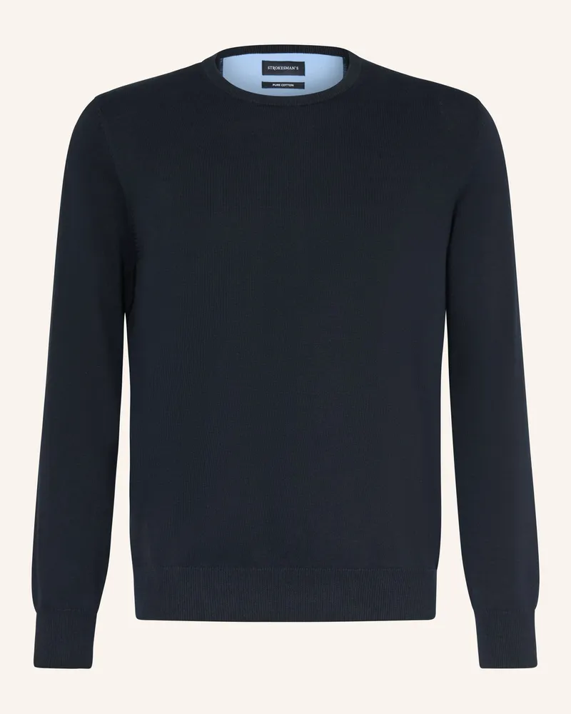 Strokesman's Strokesman Pullover blau Dunkelblau