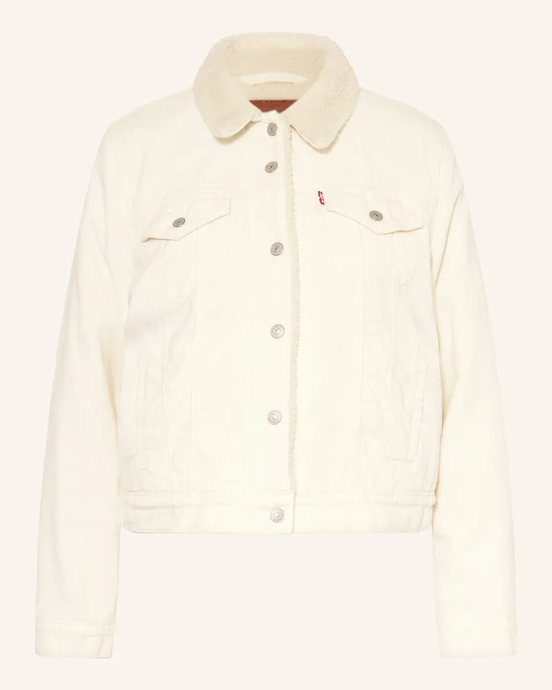 Levi's Cordjacke Ecru