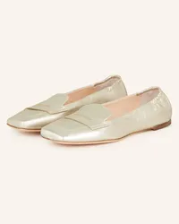 Attilio Giusti Leombruni Penny-Loafer RINA - GOLD Beige