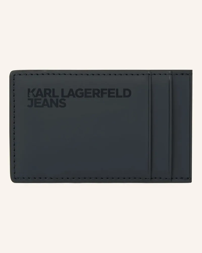 Karl Lagerfeld Kartenetui Dunkelblau