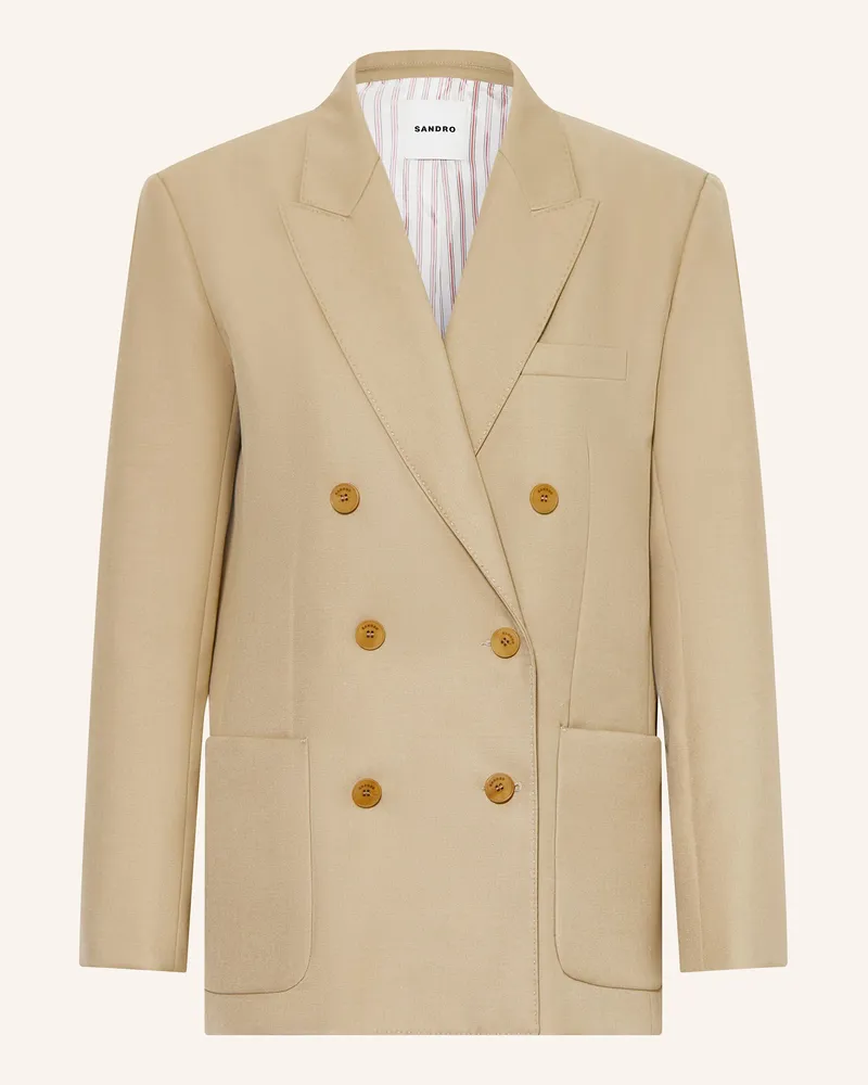 Sandro Blazer Camel
