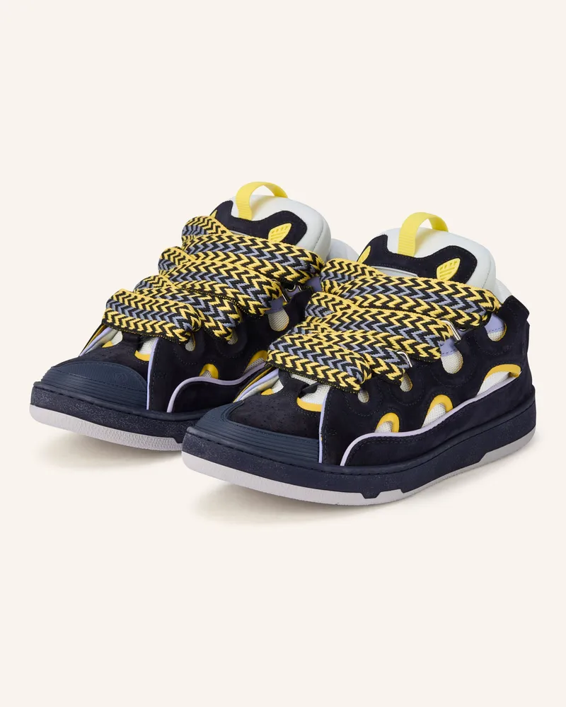 Lanvin Sneaker Curb blau Dunkelblau
