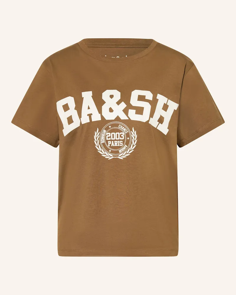ba&sh T-Shirt IONI Braun