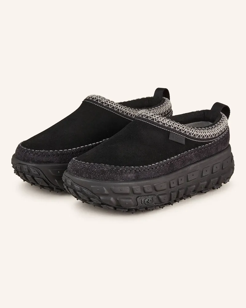 UGG Plateau-Slipper Venture Daze schwarz Schwarz
