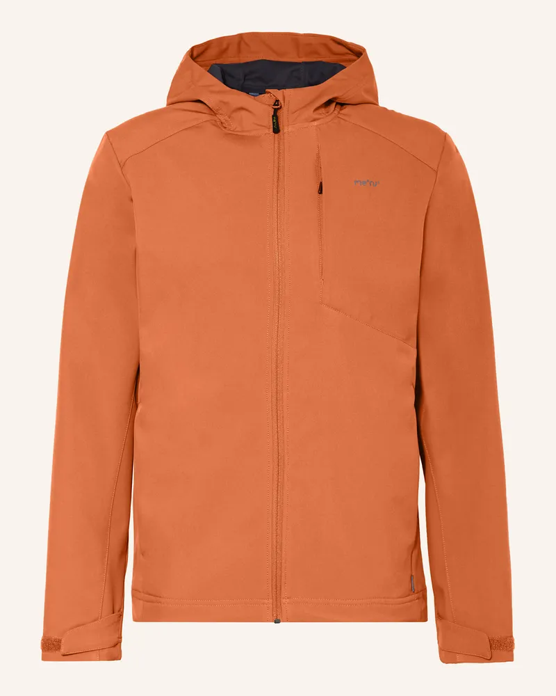me°ru' Funktionsjacke Nancy braun Dunkelorange