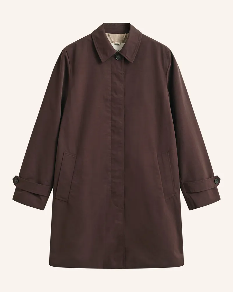 Gant Mantel braun Dunkelbraun