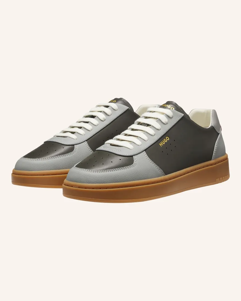 HUGO BOSS Sneaker Neston_Tenn_Allt grau Dunkelgrau