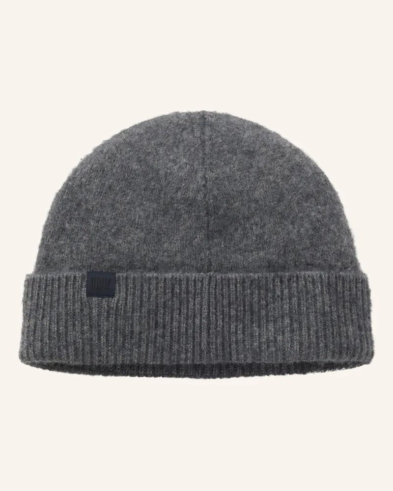 HUGO BOSS Strickm�Tze Fabio_Hat_Db blau Dunkelblau