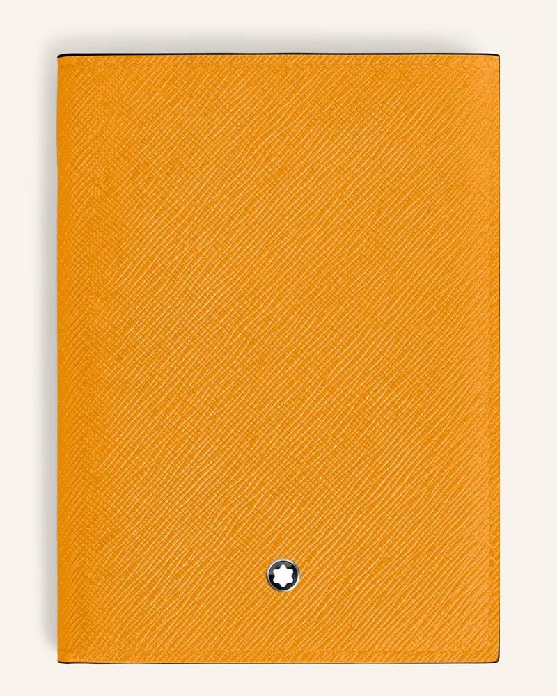 Montblanc Reisepass-Etui SARTORIAL Dunkelgelb