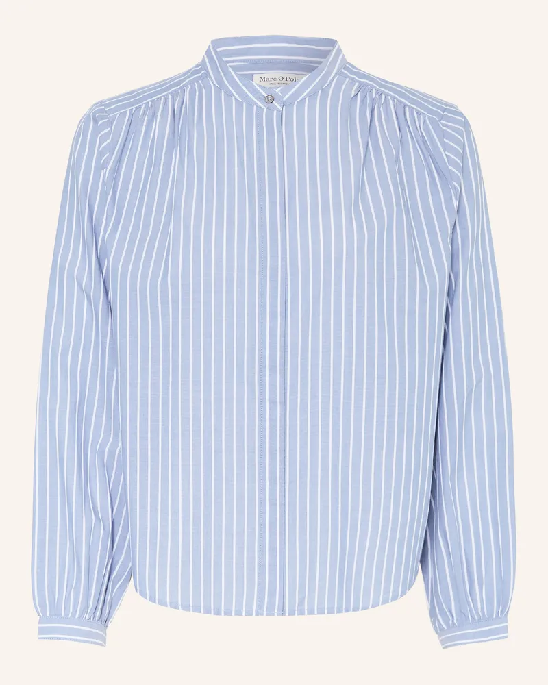 Marc O'Polo Bluse blau Hellblau