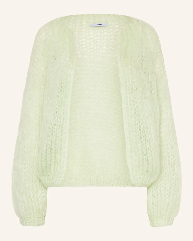 MAIAMI Strickhülle aus Mohair Hellgrün