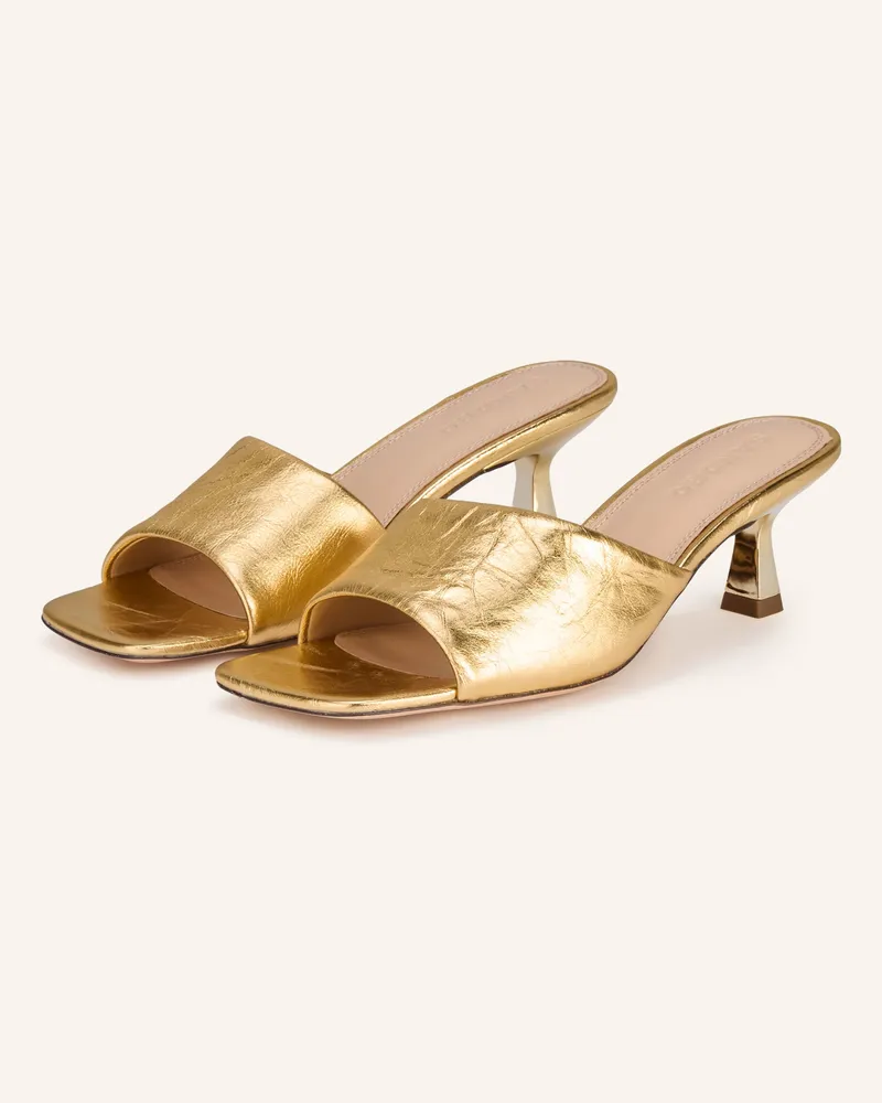 Sandro Mules gold Gold