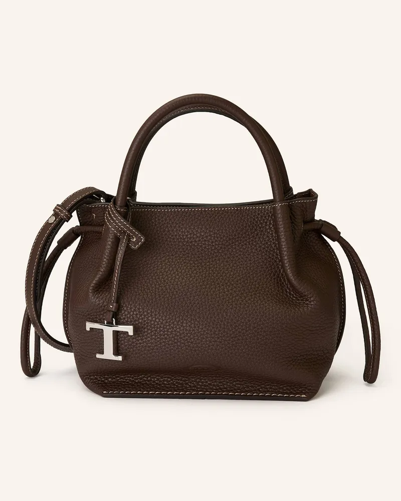TOD'S Handtasche Dunkelbraun