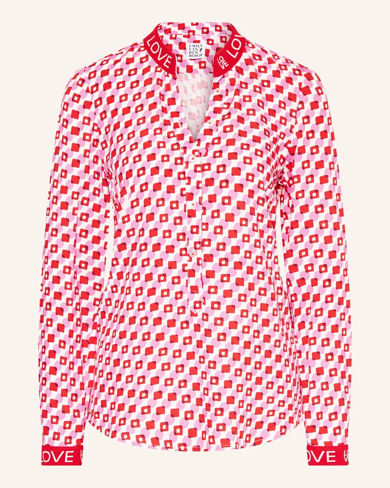 Emily van den Bergh Blusenshirt Pink