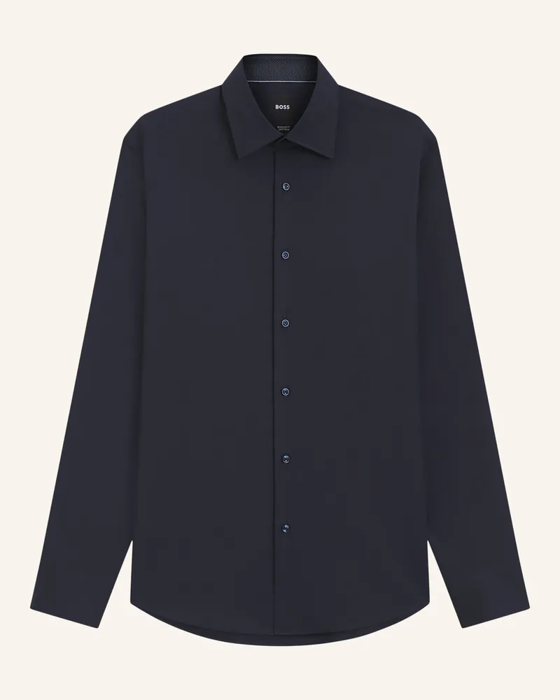 HUGO BOSS Shirt H-Joe-K-c3-263 Regular Fit blau Dunkelblau