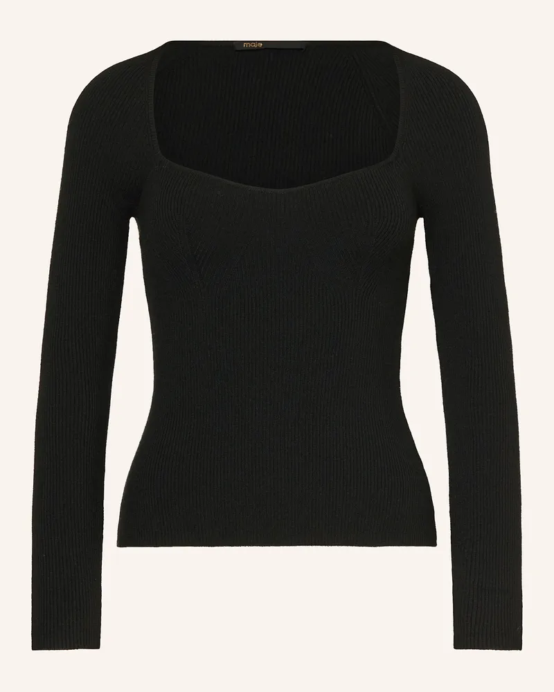 Maje Pullover Schwarz