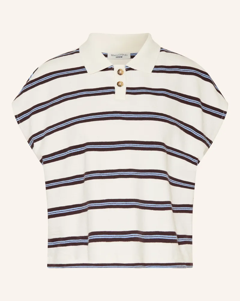 Marc O'Polo Jersey-Poloshirt weiss Weiss